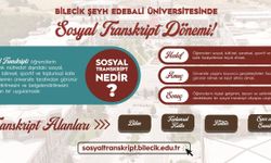 BŞEÜ’de sosyal transkript dönemi başladı