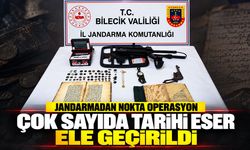 Bilecik'te Çok sayıda tarihi eser ele geçirildi