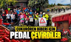 Çukurören Biberi için pedal çevirdiler