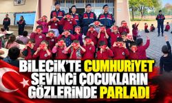Bilecik’te Cumhuriyet sevinci çocukların gözlerinde parladı