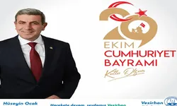 BAŞKAN OCAK CUMHURİYET BAYRAMINI KUTLADI