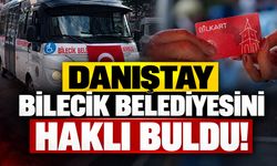 Danıştay Bilecik Belediyesini Haklı Buldu!