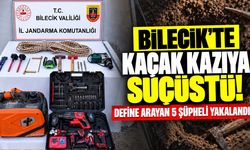 Bilecik'te Kaçak Kazıya Suçüstü!