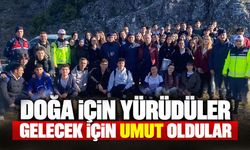 Doğa için yürüdüler, gelecek için umut oldular