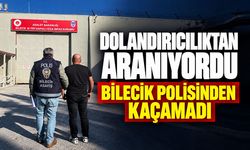 Dolandırıcılıktan Aranıyordu, Bilecik Polisinden Kaçamadı