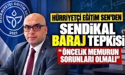 Hürriyetçi Eğitim Sen’den Sendikal Baraj Tepkisi