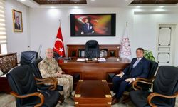 Jandarma Eğitim Komutanı İlbey’den Şimşek’e ziyaret