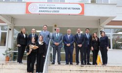 Kaymakam Helvacı’dan meslek lisesine ziyaret