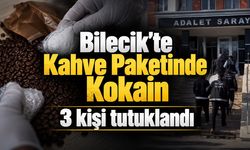 Bilecik'te Kahve paketinde kokain: 3 kişi tutuklandı