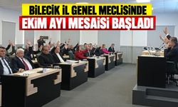 Bilecik İl Genel Meclisinde ekim ayı mesaisi başladı