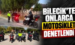 Bilecik’te Onlarca Motosiklet Denetlendi