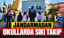 Jandarmadan Okullarda Sıkı Takip