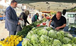 Osmaneli Kaymakamı Tahir Yılmaz’dan pazar esnafına ziyaret