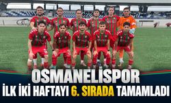 Osmanelispor ilk iki haftayı 6. sırada tamamladı