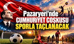 Pazaryeri’nde Cumhuriyet Coşkusu Sporla Taçlanacak