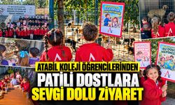 Atabil Koleji öğrencilerinden Patili Dostlara Sevgi Dolu Ziyaret