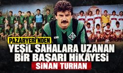 Pazaryeri’nden yeşil sahalara uzanan bir başarı hikâyesi: Sinan Turhan