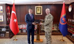 Serdal Şimşek’ten Tümgeneral Nail İlbey’e hayırlı olsun ziyareti