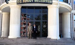 Söğüt’ün yeni komutanından Başkan Durgut’a ziyaret