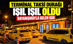 Terminal Taksi Durağı Işıl Işıl Oldu