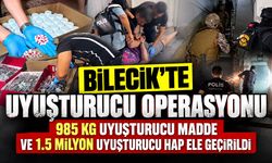 Bilecik'te uyuşturucu operasyonu