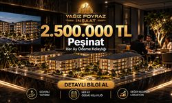 Yağız Poyraz İnşaat’tan Konut Sahibi Olmak İsteyenlere Büyük Fırsat: 2,5 Milyon TL Peşinat!