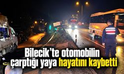 Bilecik’te otomobilin çarptığı yaya hayatını kaybetti