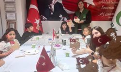 Yeşilay’dan çocuklara Cumhuriyet temalı sanat atölyesi