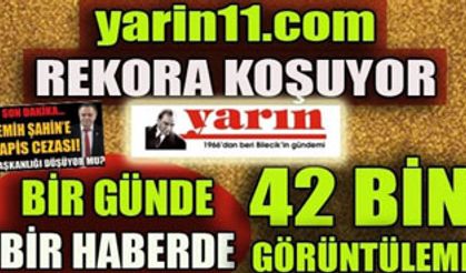 yarin11.com REKORA KOŞUYOR