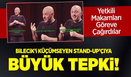 Bilecik’i Küçümseyen Stand-up’çıya Büyük Tepki…