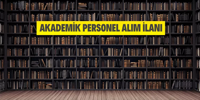 Bahçeşehir Üniversitesi Akademik Personel alacak