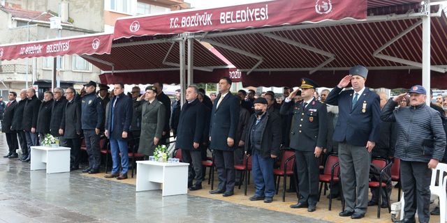 Bozüyük’te Çanakkale Zaferi’nin 108. yıl dönümü nedeni ile törenler düzenlendi