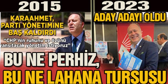 BU NE PERHİZ, BU NE LAHANA TURŞUSU