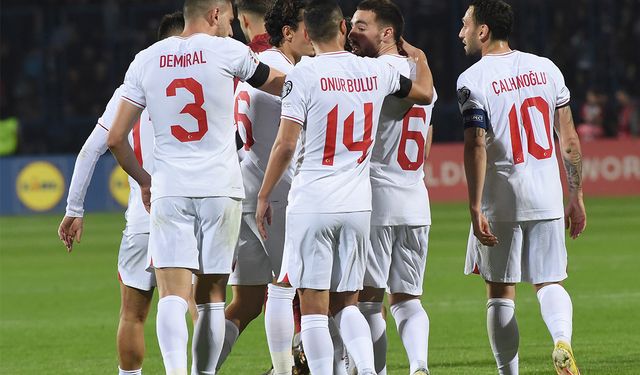 A Milli Takım, FIFA sıralamasında 1 basamak yükseldi