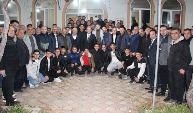 Başkan Şahin, köy ziyaretleri çerçevesinde vatandaşlar ile buluştu