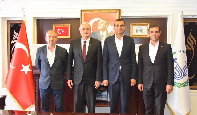Başkan Bakkalcıoğlu, Sendika Başkanı Demir ile bir araya geldi
