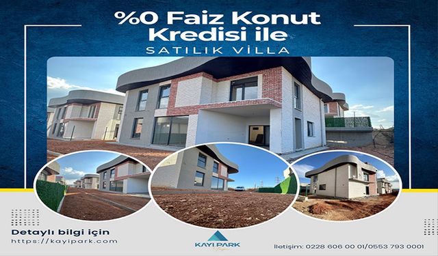 KAYI PARK SATILIK VİLLA