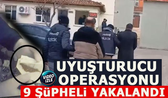 BİLECİK'TE UYUŞTURUCU OPERASYONU