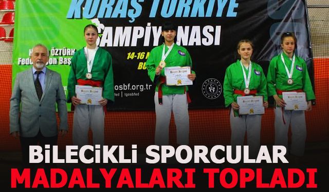 BİLECİKLİ SPORCULAR MADALYALARI TOPLADI