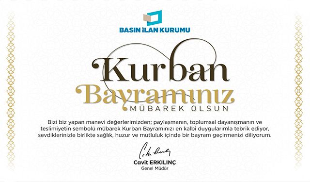 BİK KURBAN BAYRAMI KUTLAMA