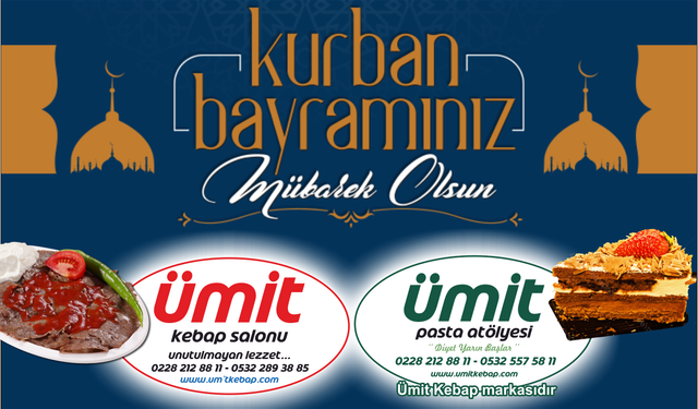 ÜMİT KEBAP  KURBAN BAYRAMI KUTLAMA