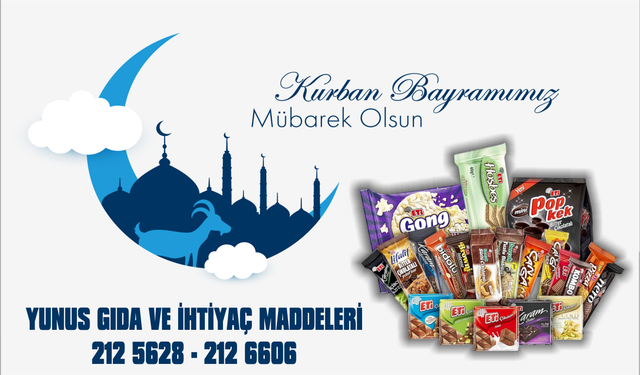 YUNUS GIDA  KURBAN BAYRAMI KUTLAMA