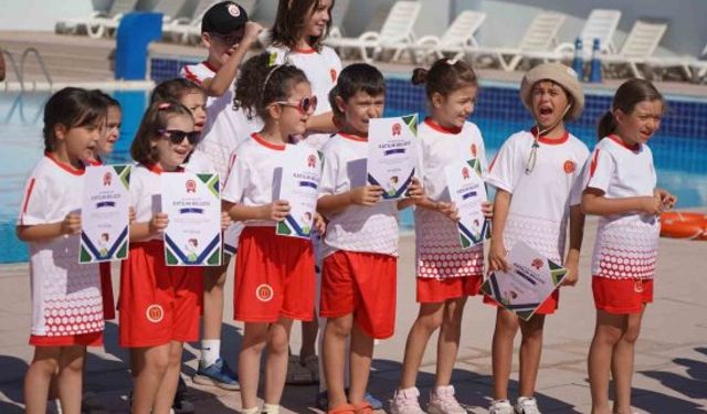 307 öğrenci yaz spor okullarından mezun oldu