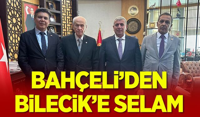 Bahçeli'den Bilecik'e selam