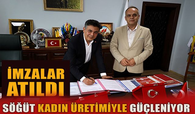 SÖĞÜT KADIN ÜRETİMİYLE GÜÇLENİYOR