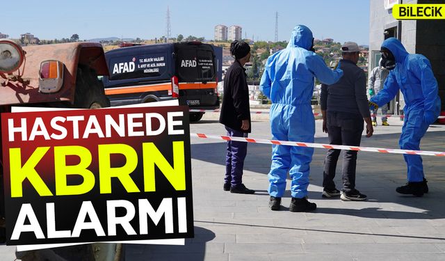 Hastanede KBRN Alarmı!