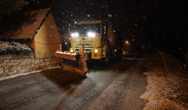 Kütahya Belediyesi kış mesaisine başladı