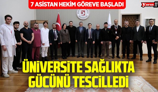 ÜNİVERSİTE SAĞLIKTA GÜCÜNÜ TESCİLLEDİ