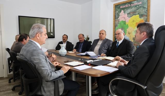 İl Millî Eğitim’de Haftabaşı Amirler Toplantısı Gerçekleştirildi