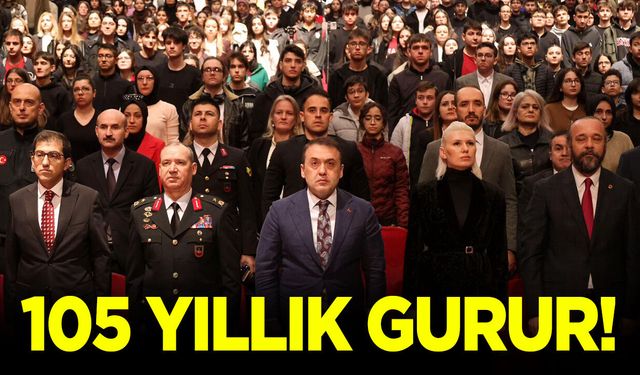 Bilecik'te İstiklal Marşı’nın Kabulü’nün 105. yılı kutlandı